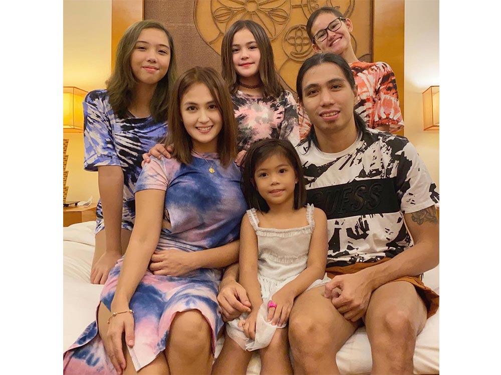 In Photos The Lovely Blended Family Of Lian Paz And John Cabahug Gma Entertainment