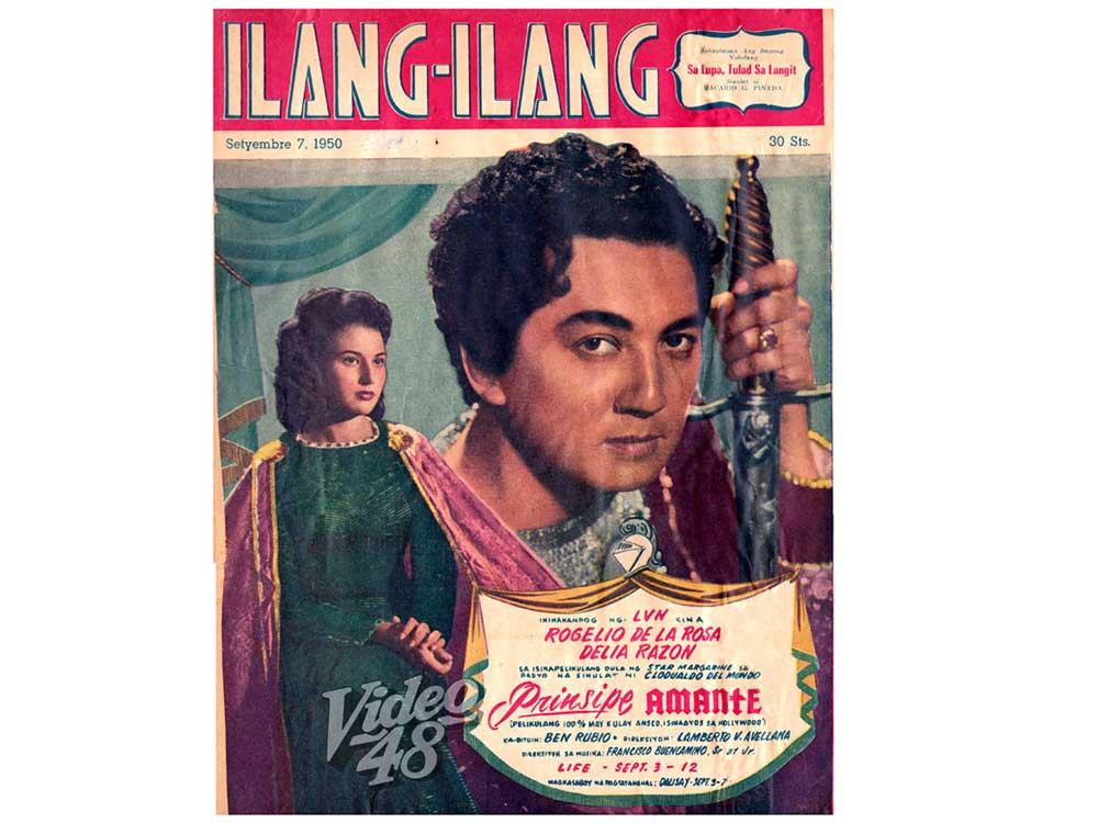 First Filipino movie in color: Prinsipe Amante