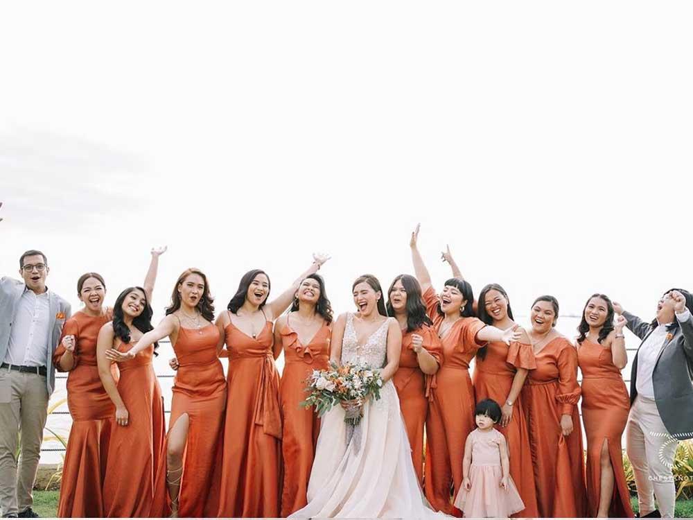 Bridesmaid and Bridesman