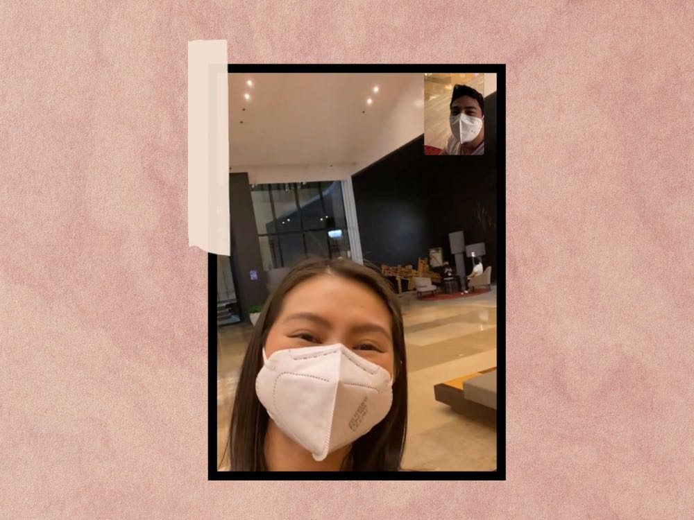 On the other side of the world