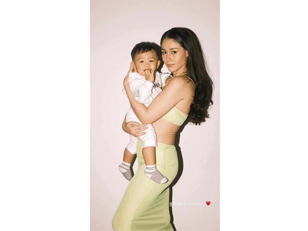 Sandy Riccio and Leon