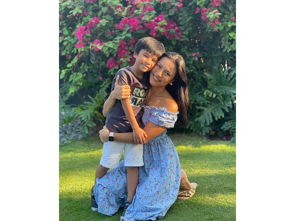 Ciara Sotto and Crixus have a beautiful mother and son bond.