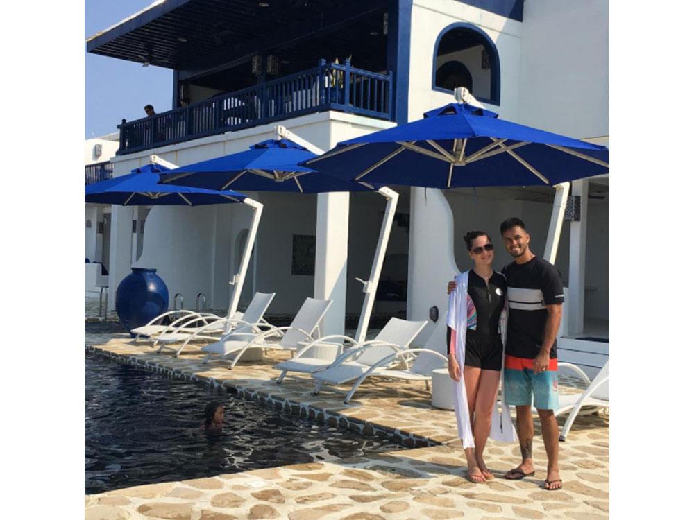 Oyo Sotto and Kristine Hermosa