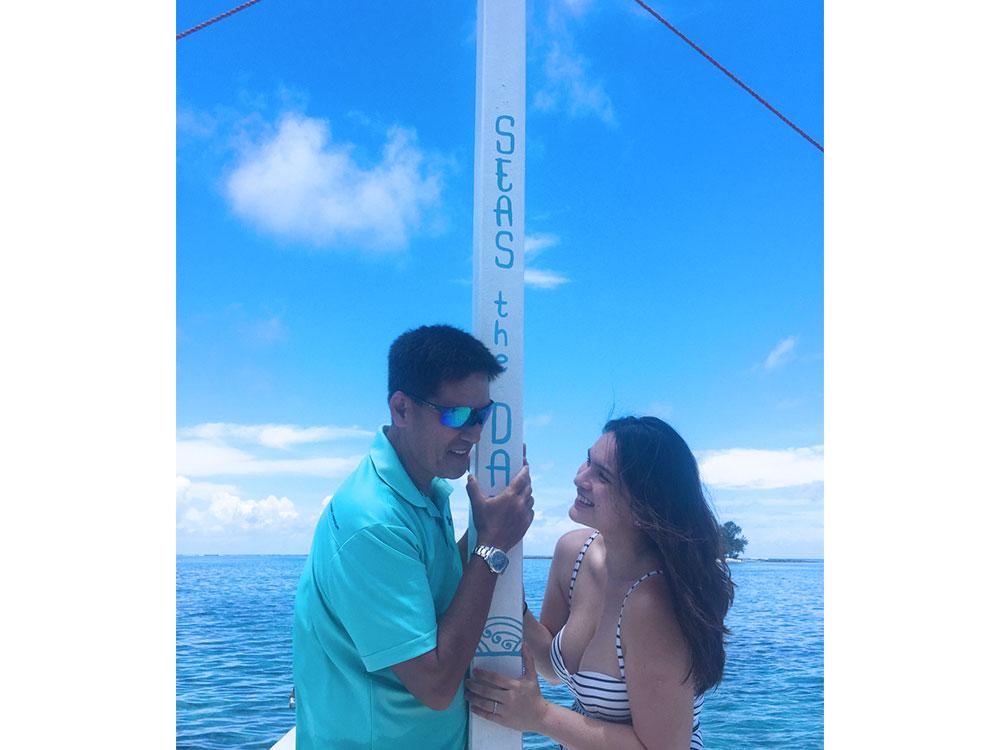 Vic and Pauleen