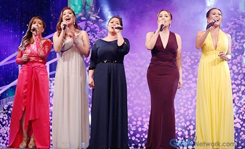 W14 Rachel Alejandro, Manilyn Reynes, Jessa Zaragoza, Tina Paner, Sheryl Cruz