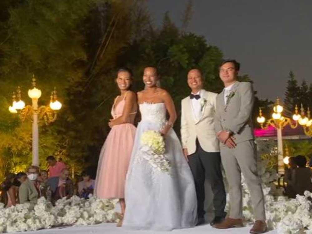 Maid of honor and Best man