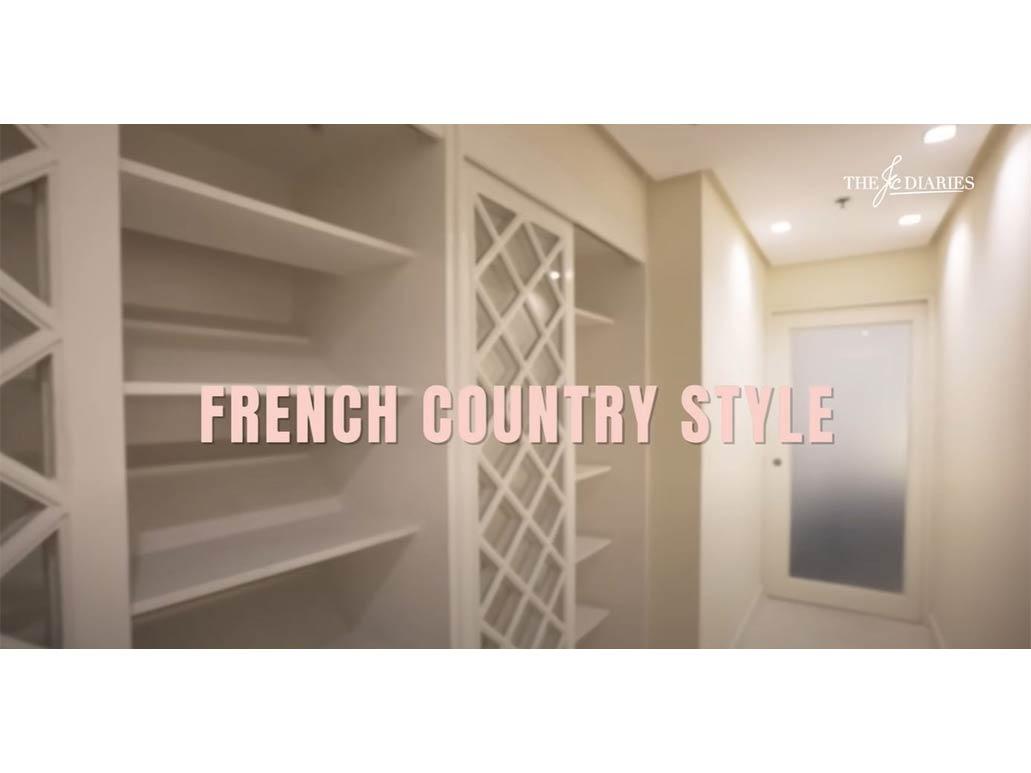 French country style cabinets