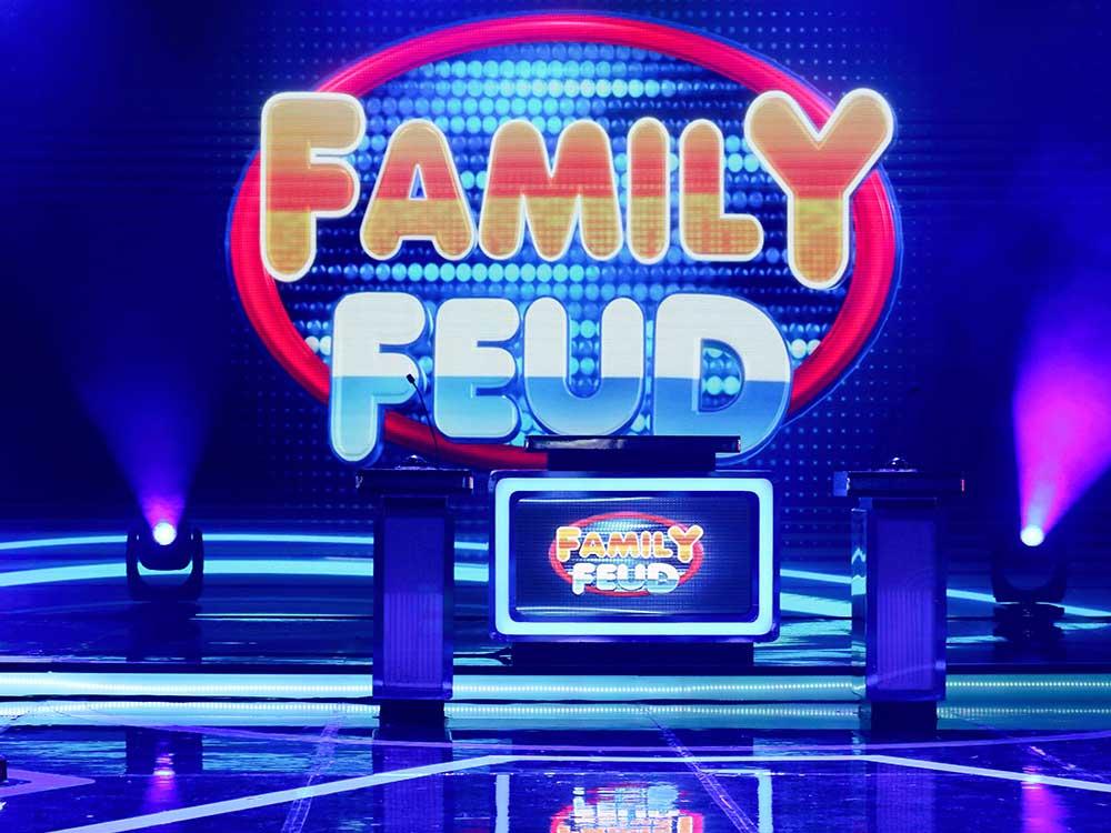 Family Feud game board 