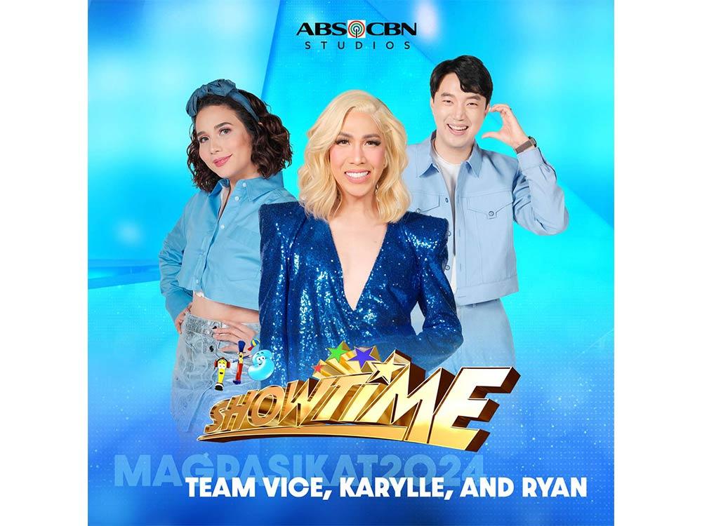 Team Vice Ganda, Karylle, and Ryan