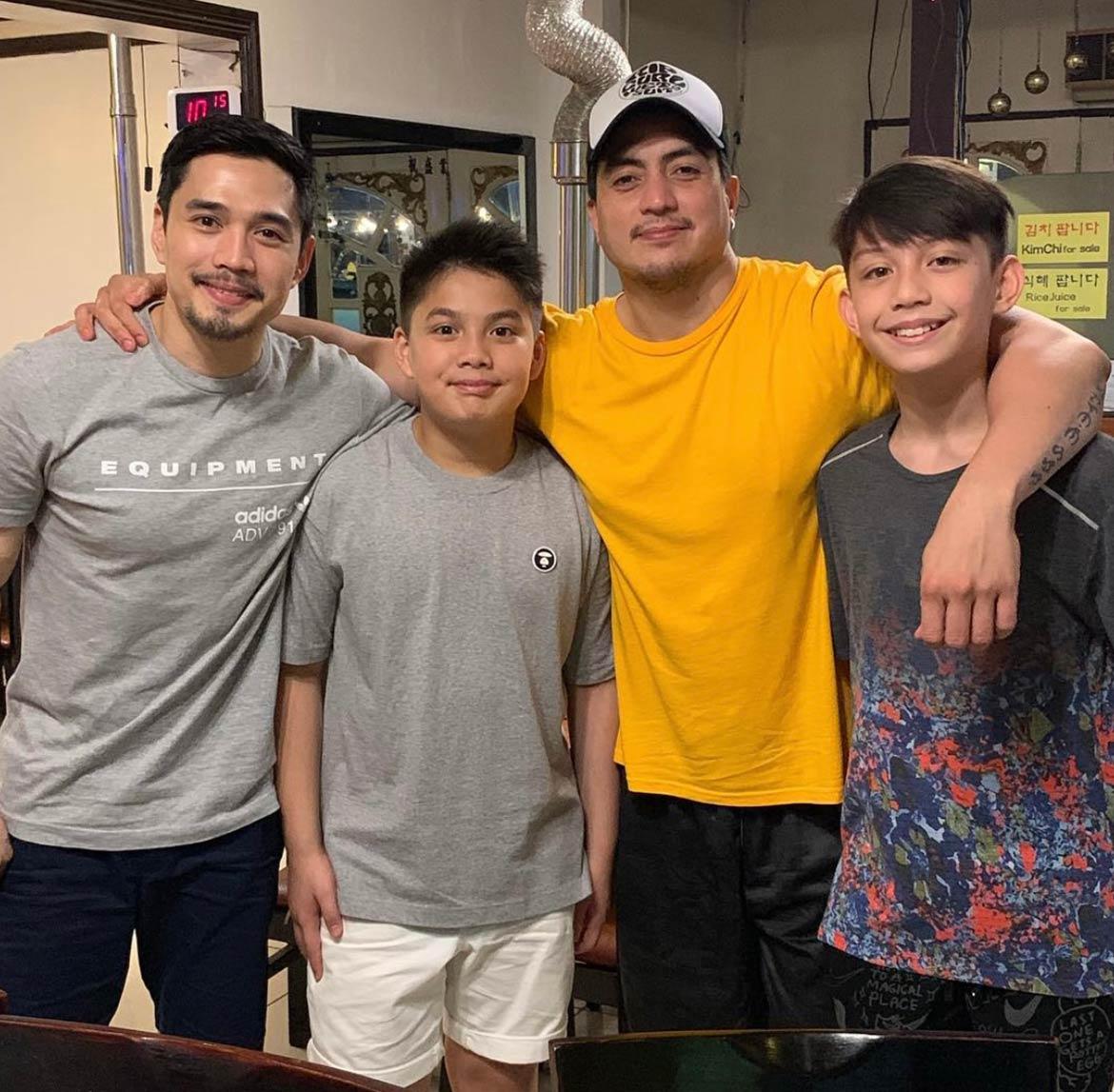 Bond with Ninong Wendell Ramos