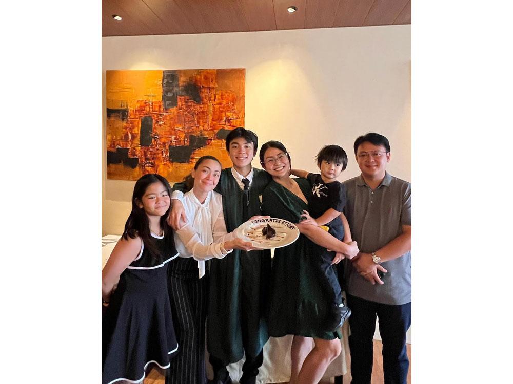 Thirdy's high school graduation