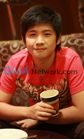 Joshua loves his coffee