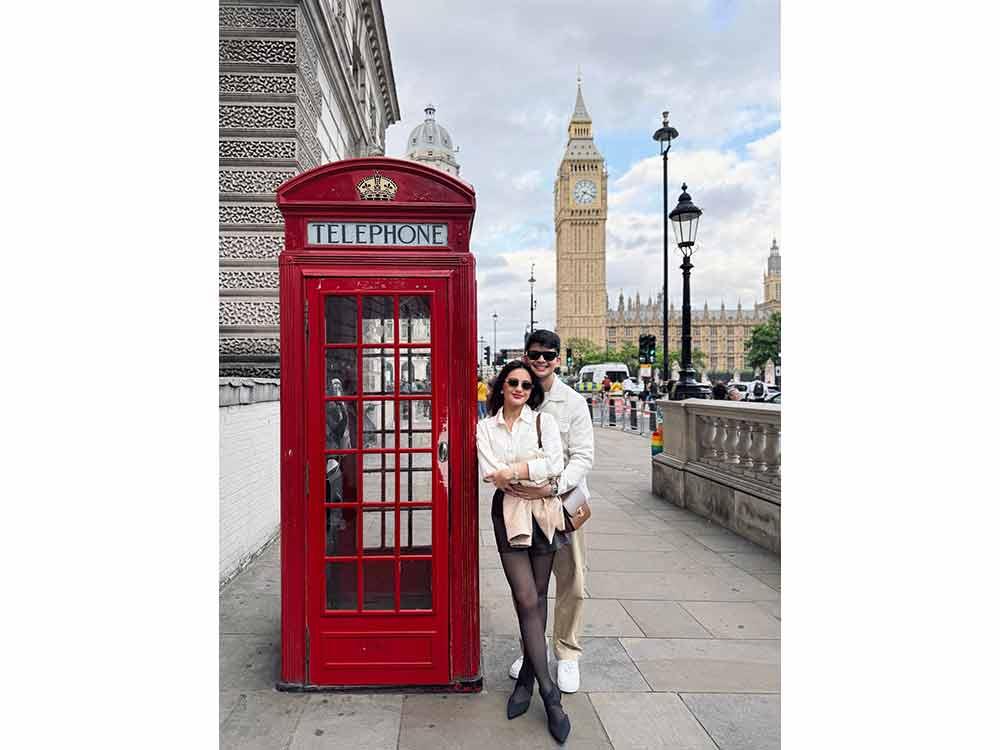 Red British Telephone Booth