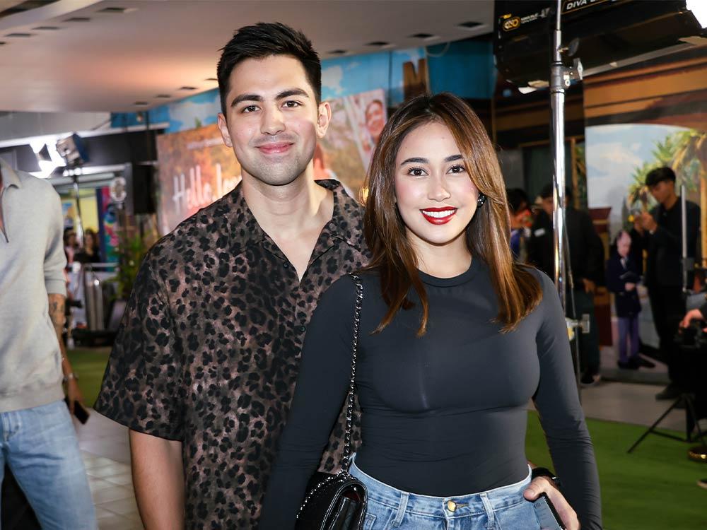Derrick Monasterio and Elle Villanueva
