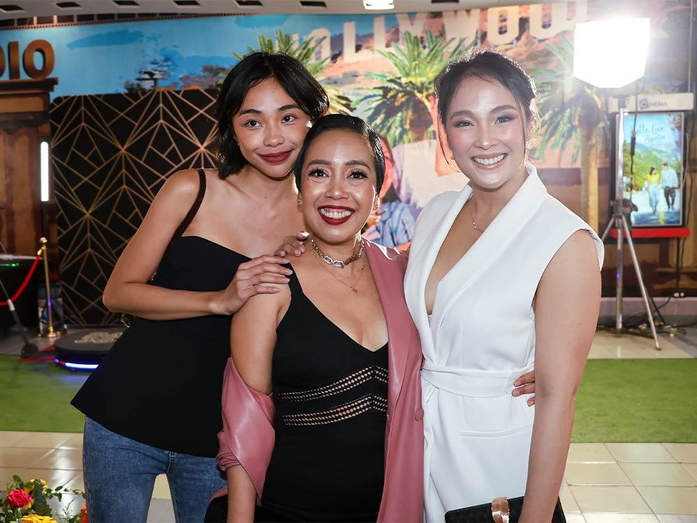 Maymay Entrata, Kakai Bautista, and Lovely Abella