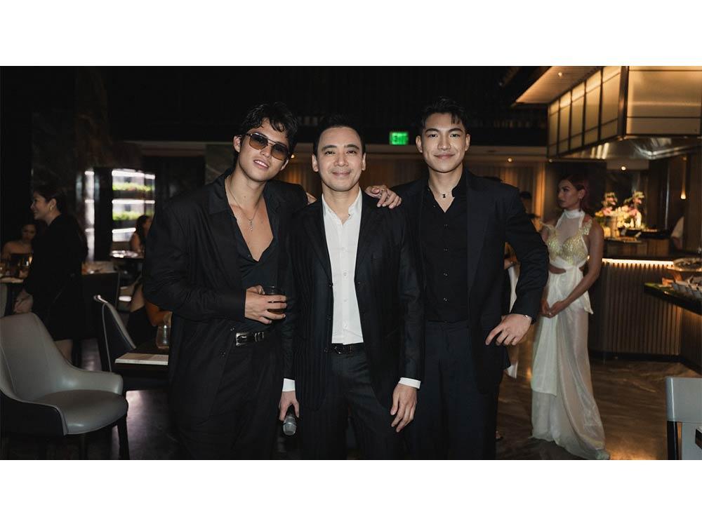 Kyle Echarri, Erik Santos, and Darren Espanto