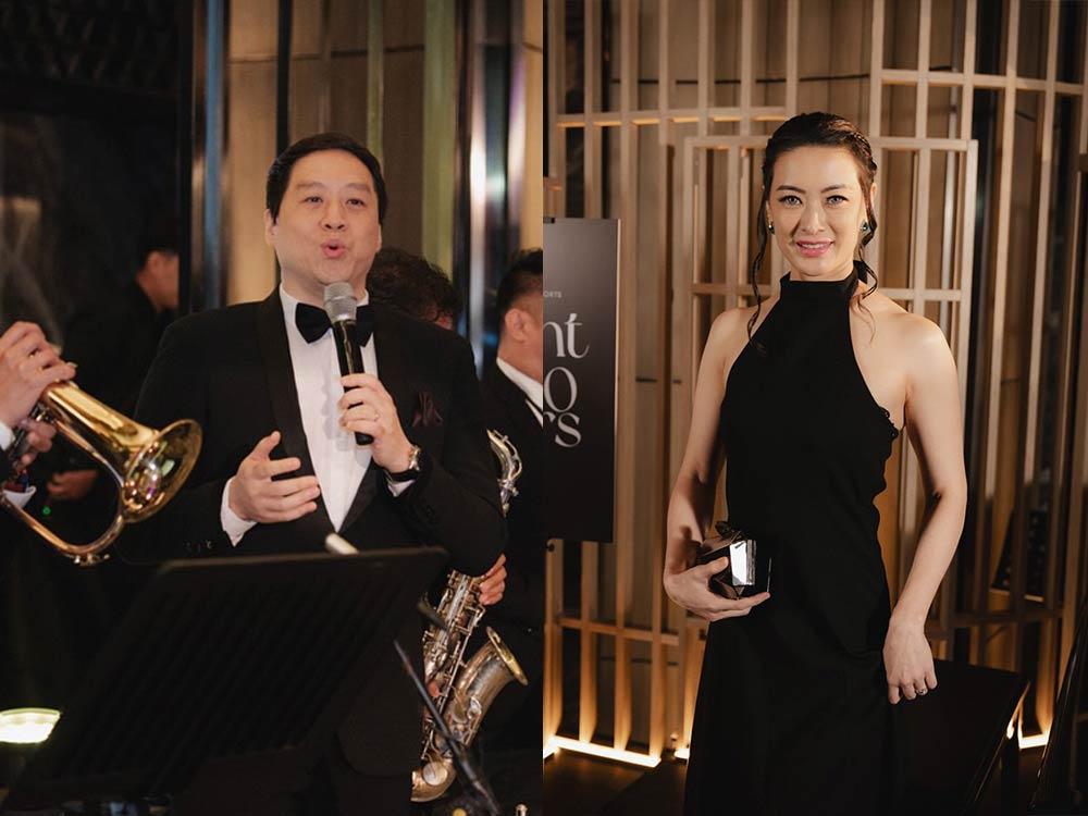 Richard Poon and Maricar Reyes