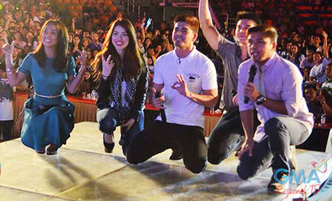 Kapuso artists, nakisaya sa Kalimudan Festival