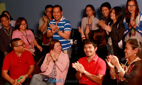 Kapuso artists for recovery: The making of â??Bangon Kaibiganâ??