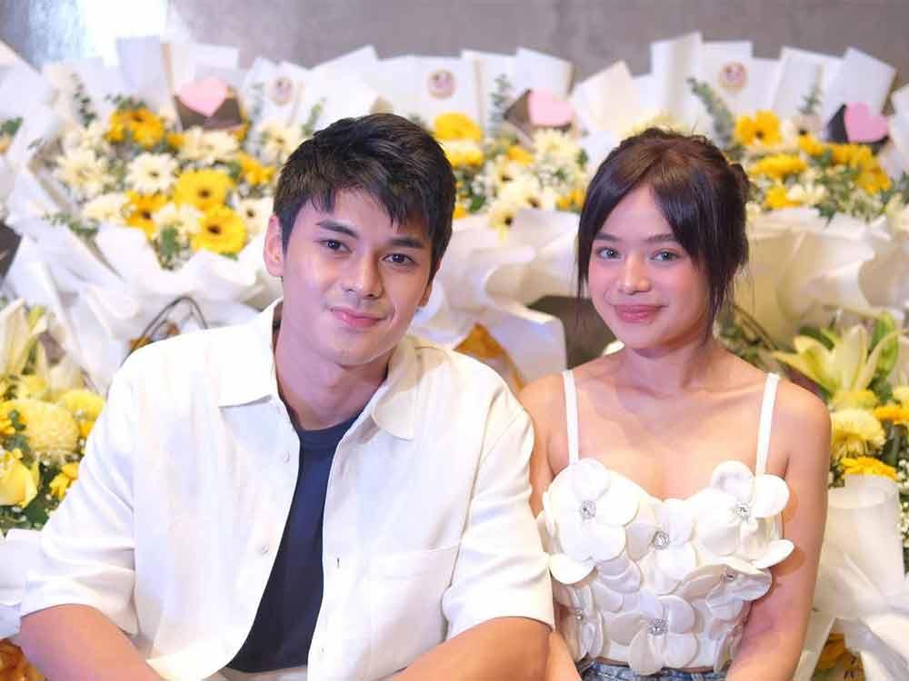 Dustin Yu and Bianca de Vera