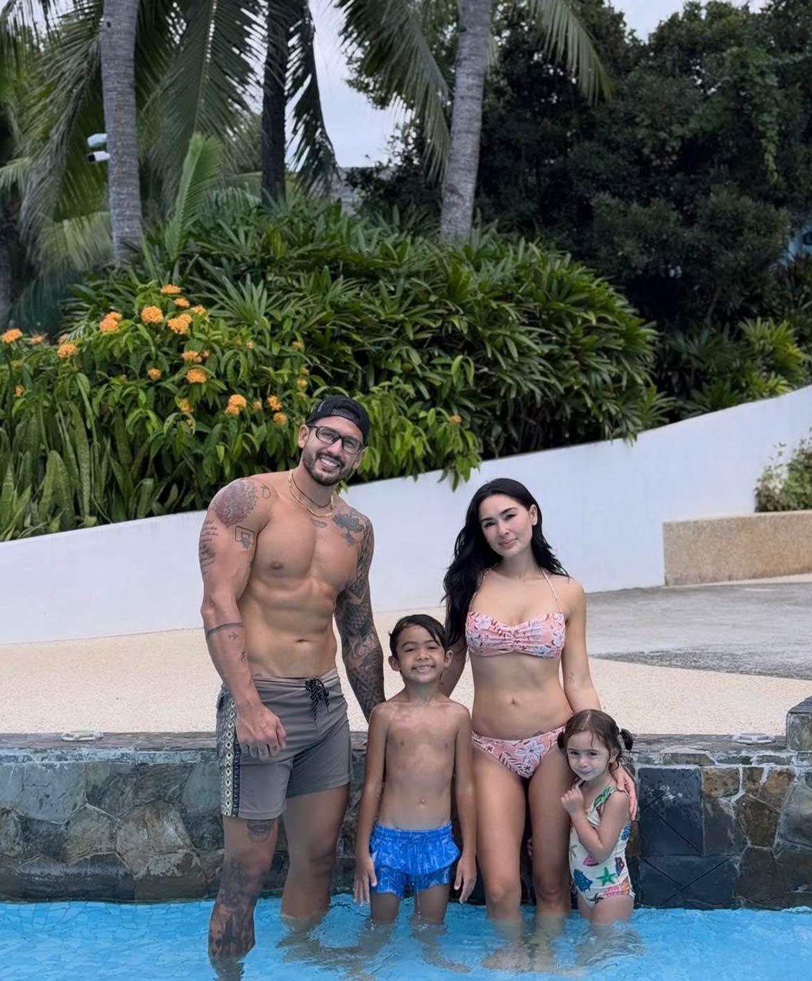 Gwen Zamora and family