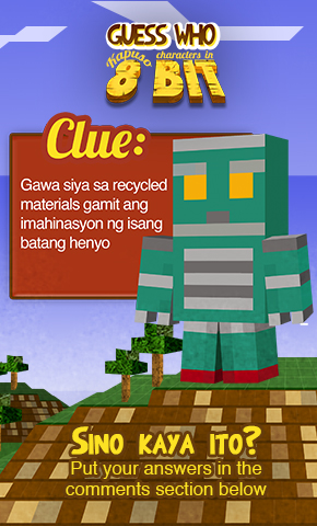 Kapuso characters in 8-bit form