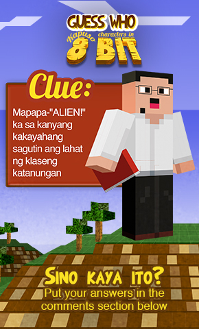 Kapuso characters in 8-bit form