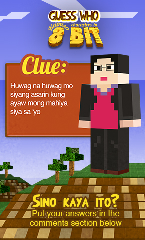 Kapuso characters in 8-bit form