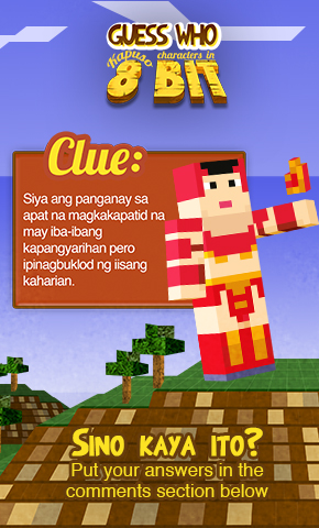 Kapuso characters in 8-bit form