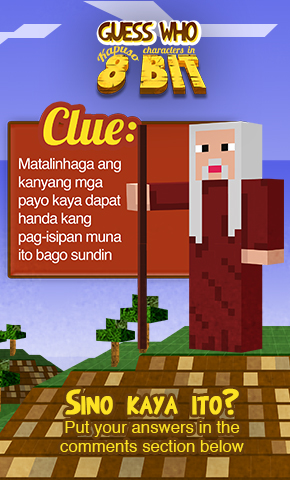 Kapuso characters in 8-bit form
