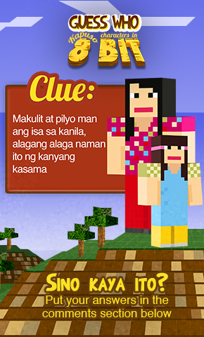 Kapuso characters in 8-bit form