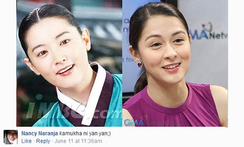Kapuso Look-alikes: Jang Geum and Marian Rivera