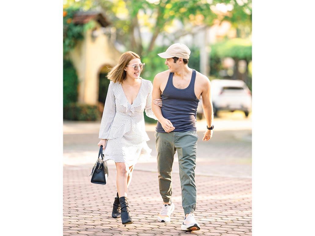 Martin Del Rosario and Liezel Lopez