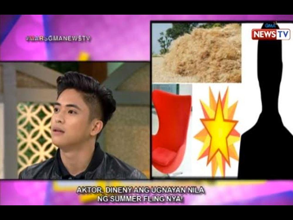 Aktor, dinenay ang naka-summer fling