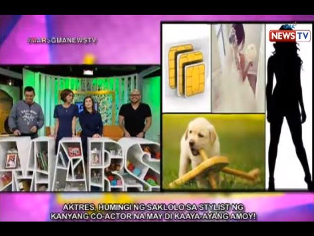 Aktor na may di kaaya-ayang amoy