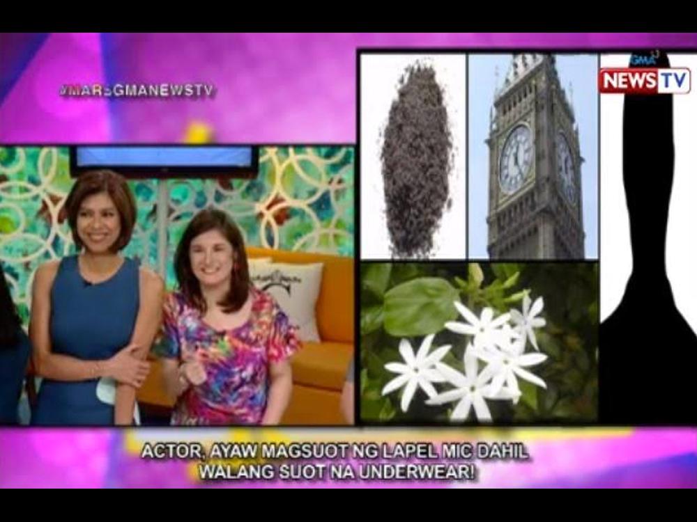 Aktor na walang underwear