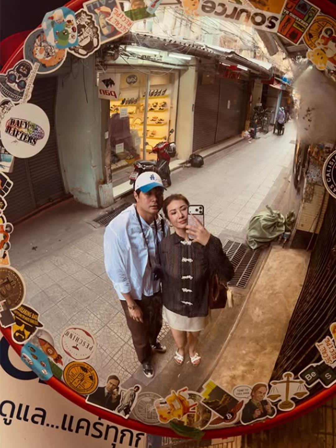 Benjamin Alves and Chelsea Robato