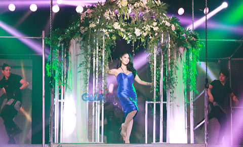 Heart Evangelista fits bridal gown in LA