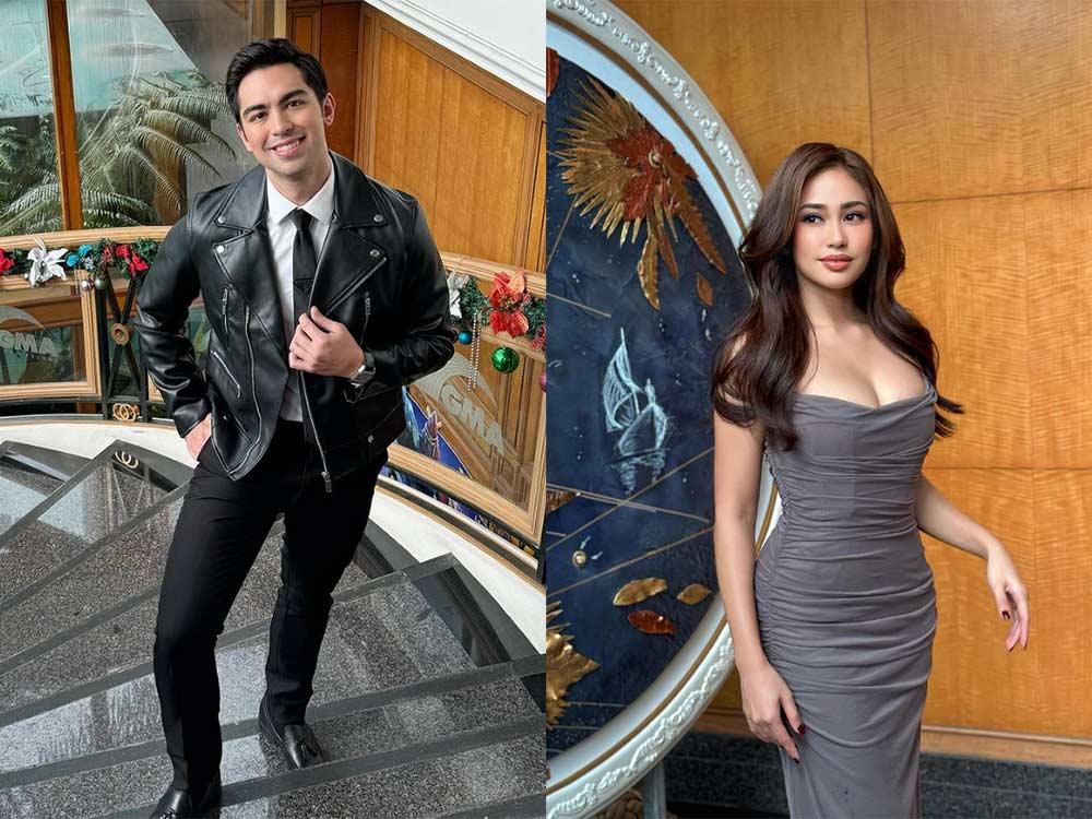 Derrick Monasterio and Elle Villanueva