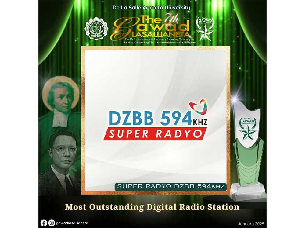 Super Radyo DZBB 594khz