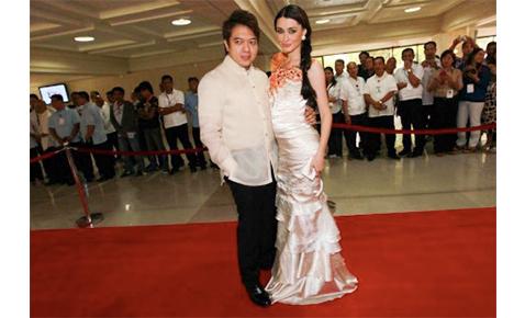 Daiana Menezes and former Cagayan de Oro Rep. Jose Benjamin 