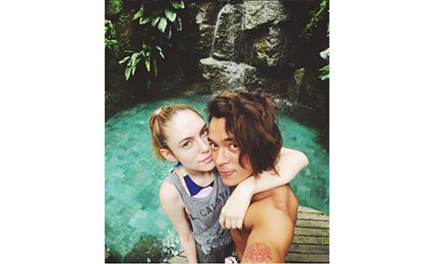 Jake Cuenca and Sara Grace Kelley