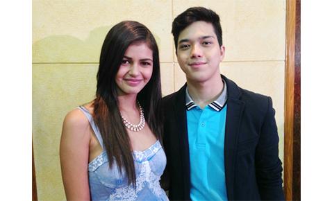 Janine Gutierrez and Elmo Magalona