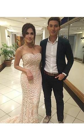 Andrea Torres and Mike Tan
