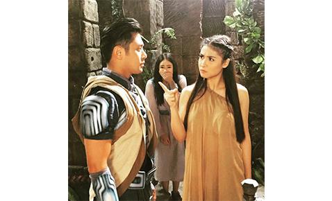 Sanya Lopez and Rocco Nacino