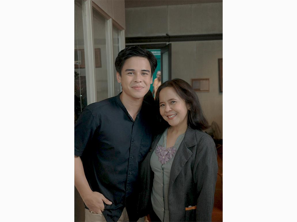 Khalil Ramos and Dolly De Leon
