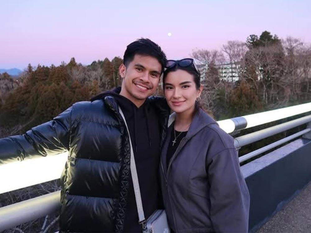 Kiefer Ravena and Diana Mackey