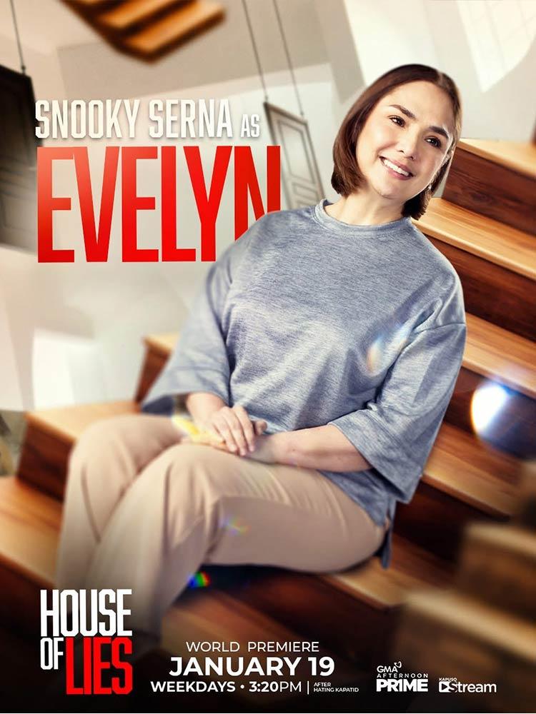 Snooky Serna as Evelyn 
