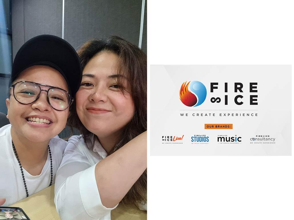 Liza Dino and Ice Seguerra - Fire and Ice Media and Productions Inc. 