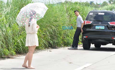 Kilig moments with Grace and Matthew